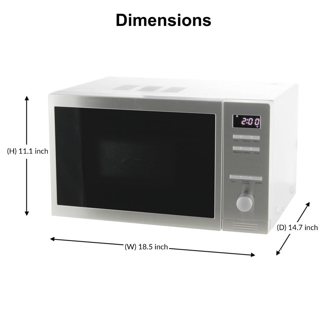 Equator 0.8 cu.ft. Stainless Steel Combo Microwave and Oven