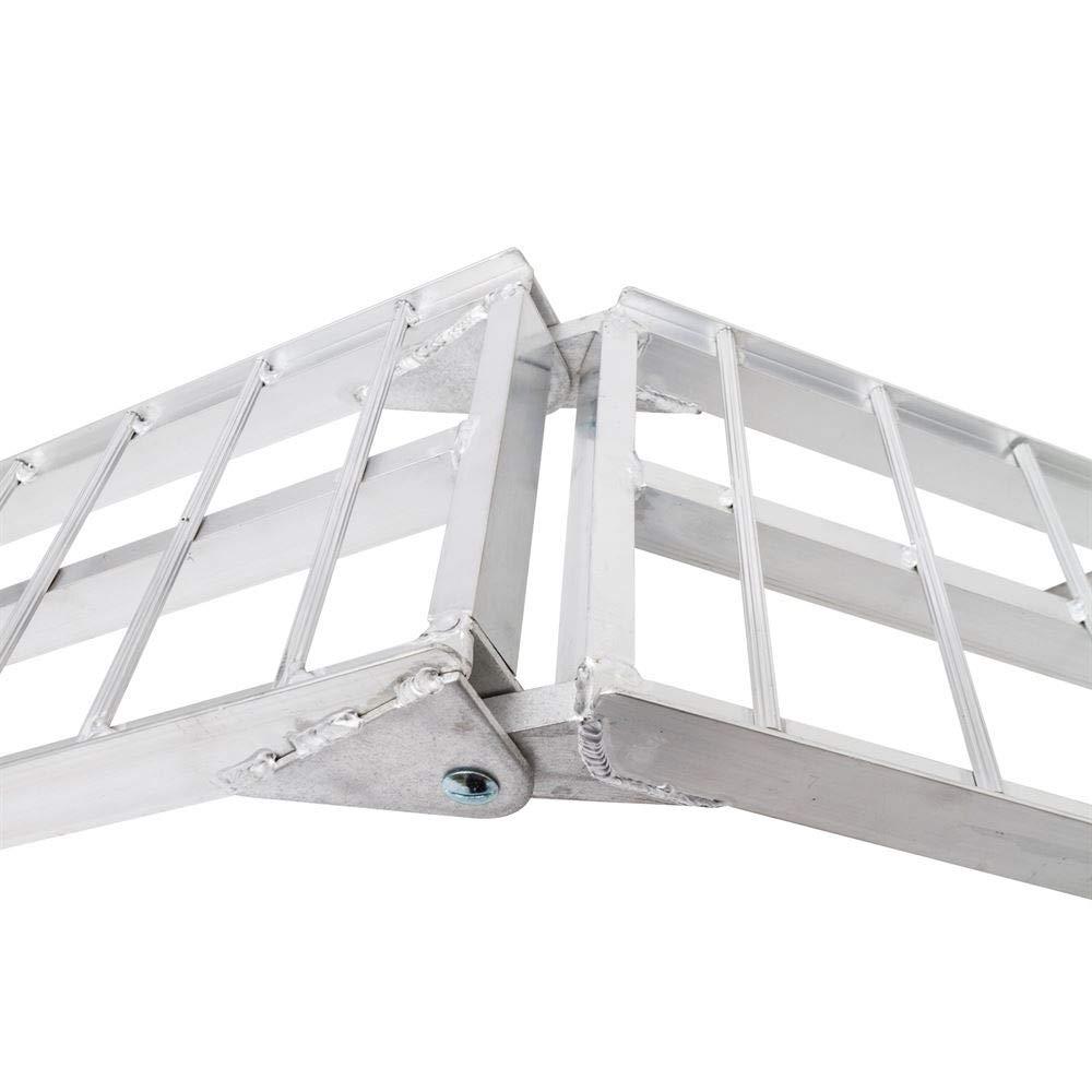 Black Widow AFL-9012 Aluminum 7' 6 Arched Folding Motorcycle Ramp