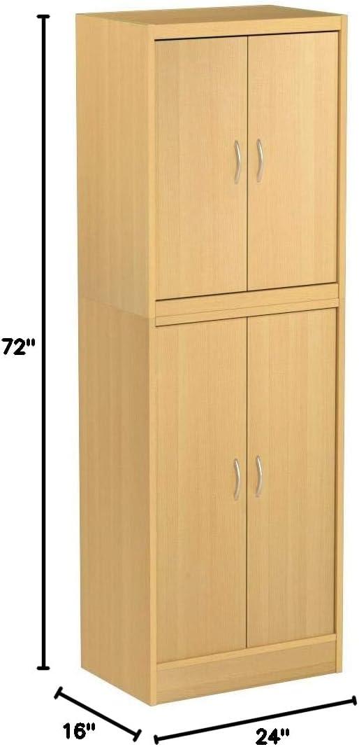 Hodedah 4-Door Pantry