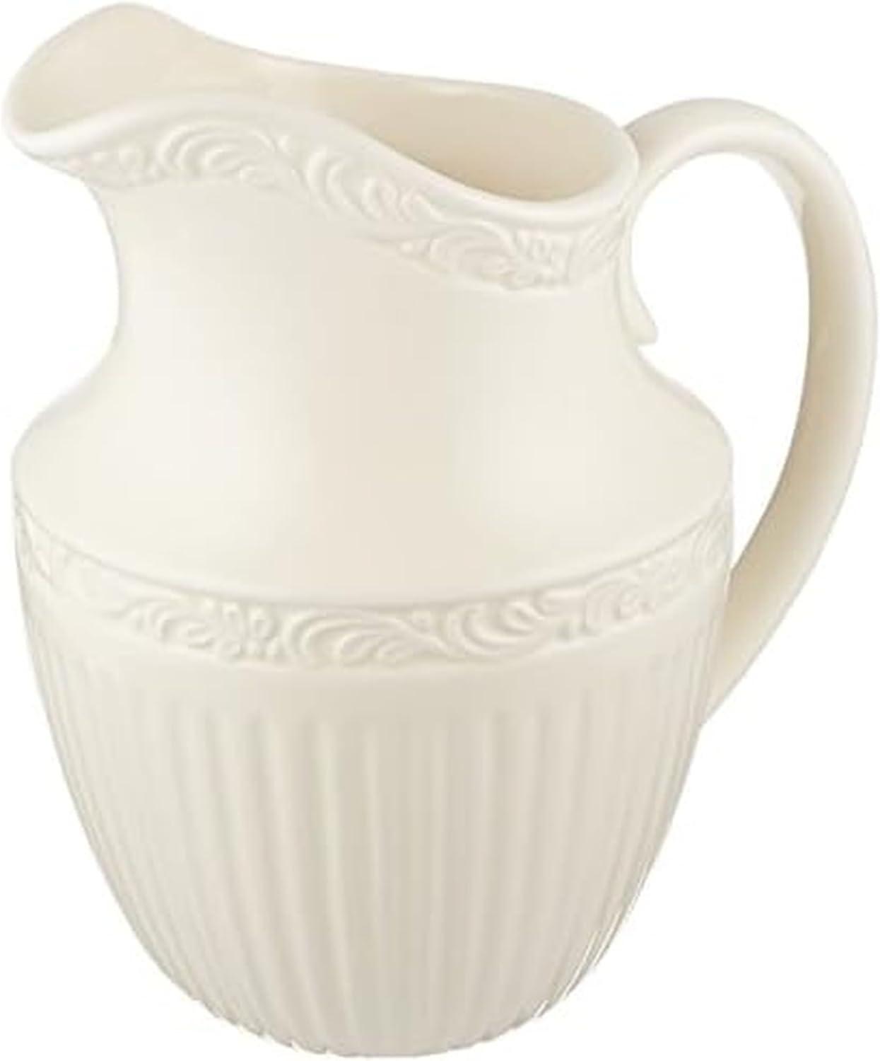Mikasa Mikasa Italian Countryside 43-Oz Pitcher, White
