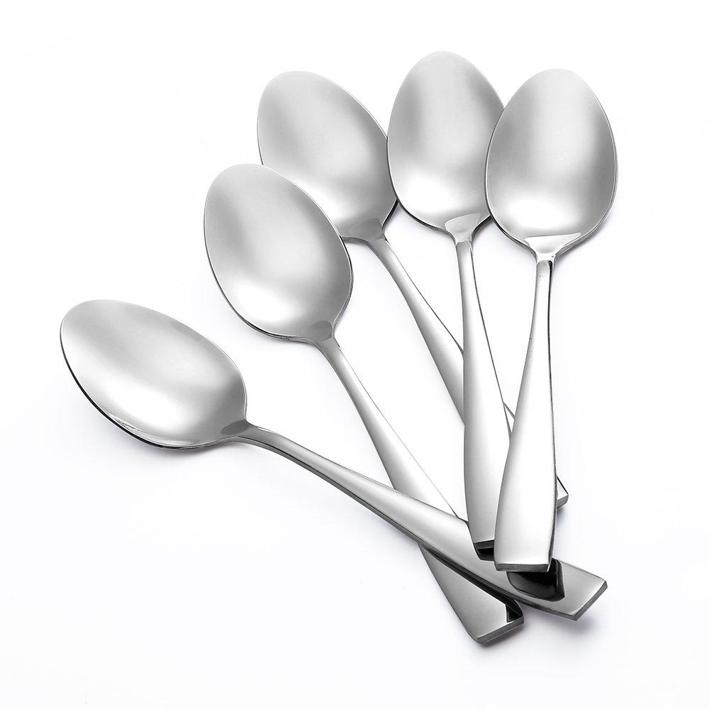24-Piece Large Stainless Steel Dinner Spoons