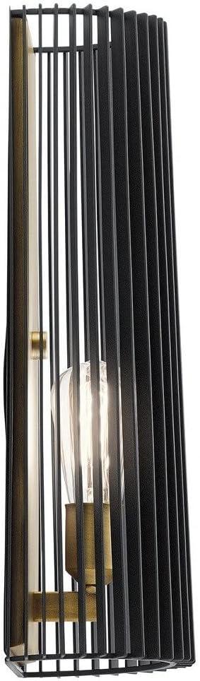 Linara 1 Light Wall Sconce Black