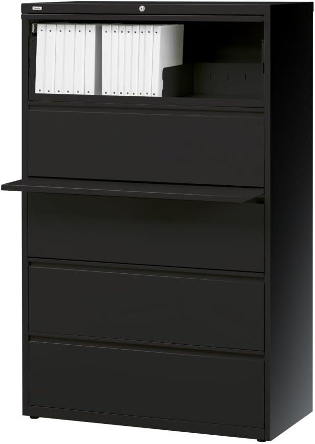 Fortress 42'' Wide 5 -Drawer Steel File Cabinet