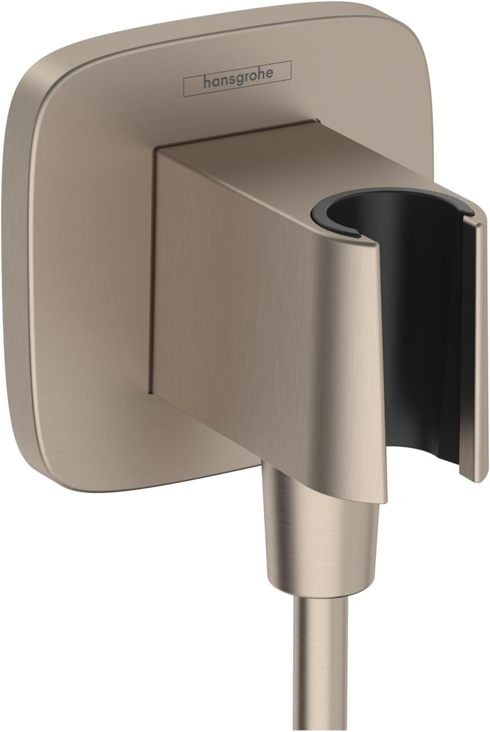 hansgrohe FixFit Q Wall Outlet with Handshower Holder