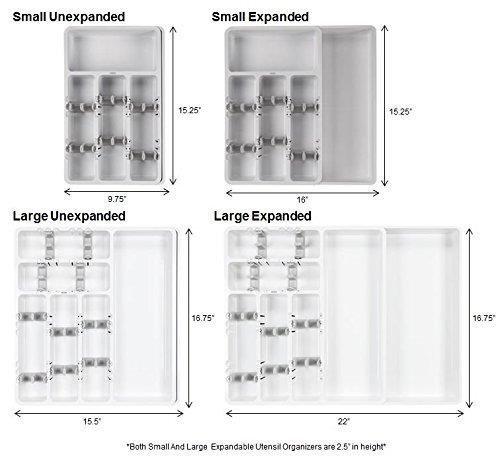 OXO 1.75"H x 16.72"W x 22"D Drawer Organizer