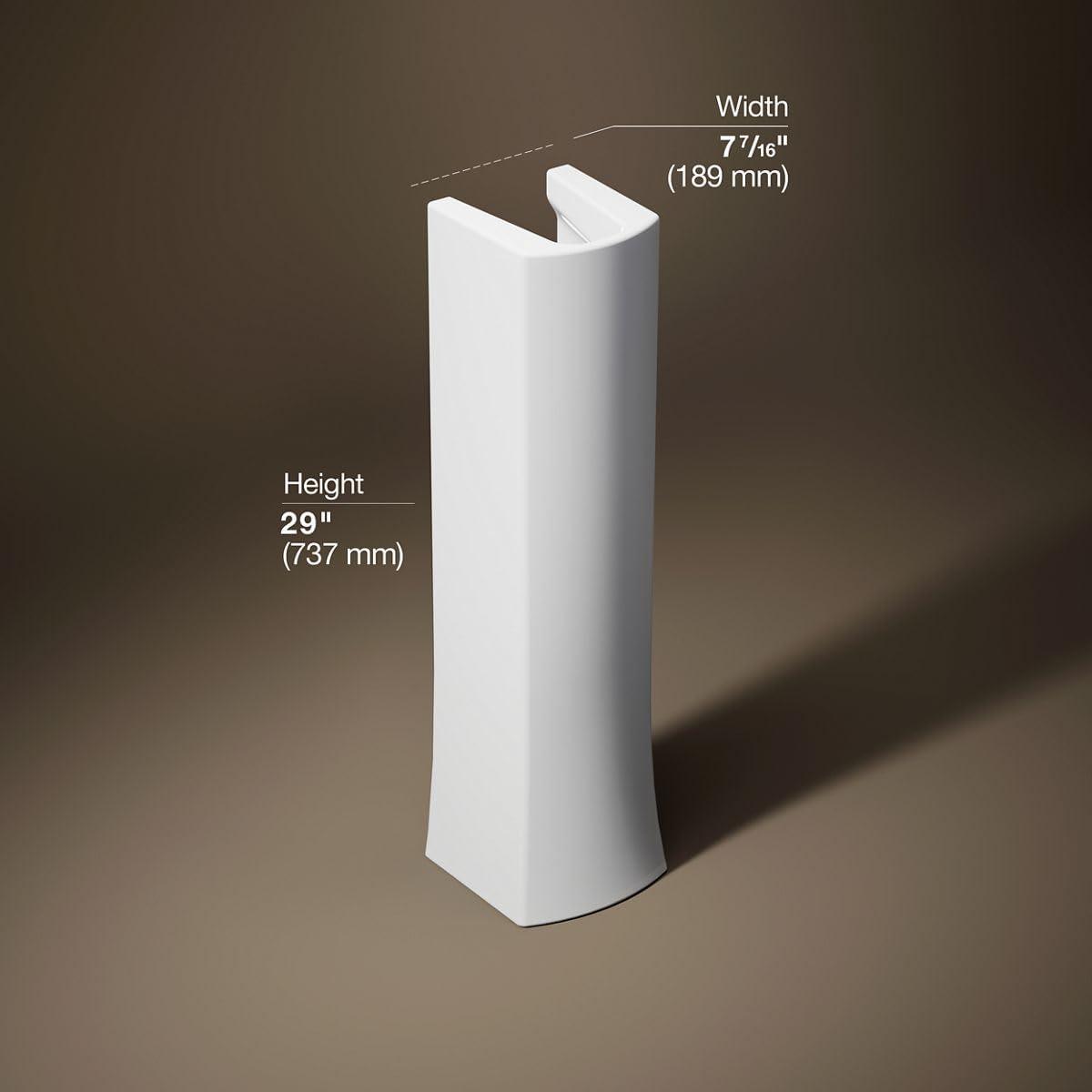 Kelston 6.5" W x 29" H Bathroom Sink