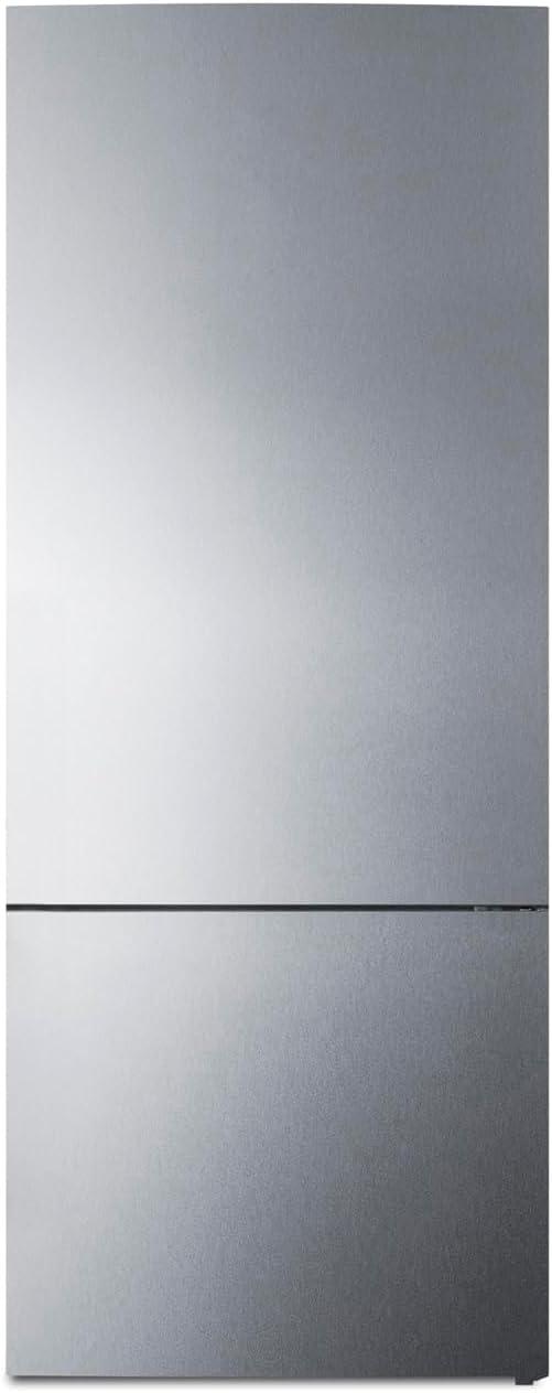 Summit Appliance 28" 14.6 Cubic Feet Energy Star Bottom Freezer Refrigerator