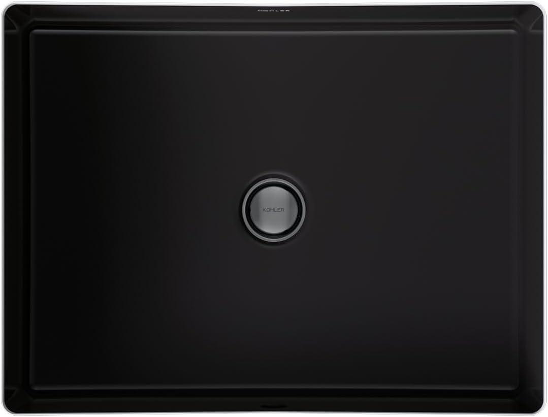 Verticyl Rectangular Undermount Bathroom Sink with Overflow