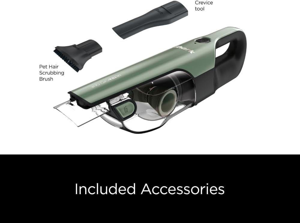 Shark CH901 Shark UltraCyclone Pro Cordless Handheld Vacuum, with XL Dust Cup, Green