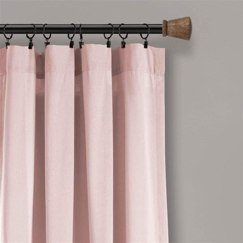 Lush Decor Beckham Semi Sheer Curtain Single Panel