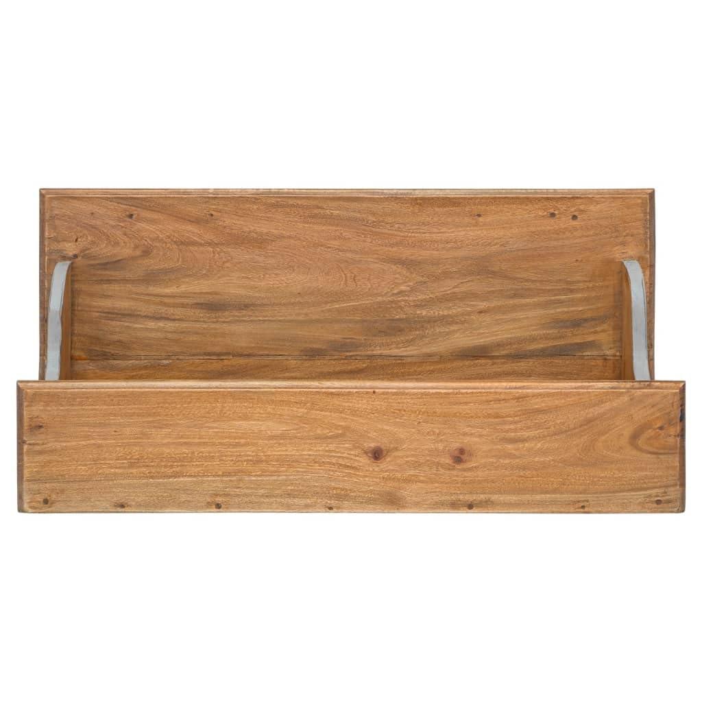 vidaXL Writing Desk Solid Reclaimed Wood 31.5"x15.7"x36.2"