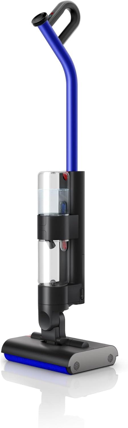 Dyson WashG1 Wet Cleaner Matte Black/Blue: Bagless, Battery-Powered, 4 Speeds, Hardwood & Hard Floor, 2-Year Warranty