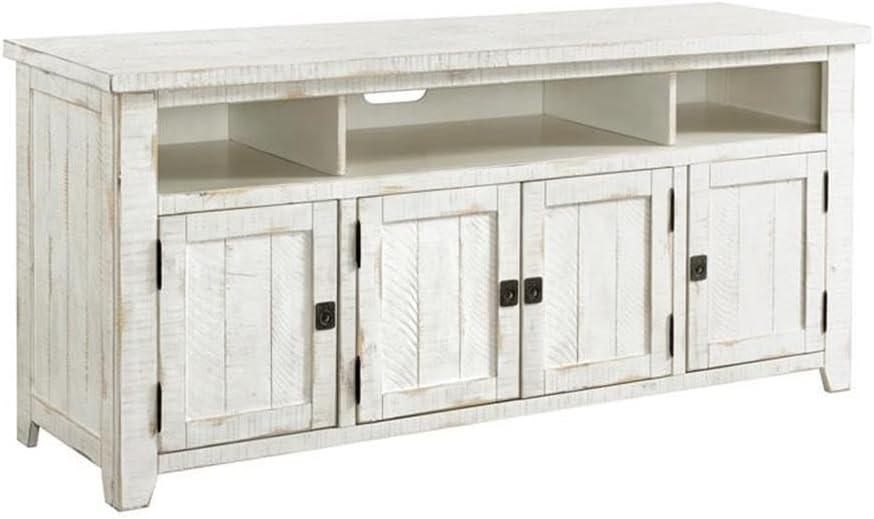 Coffee Plantation 65" Solid Wood TV Stand Espresso - Martin Svensson Home