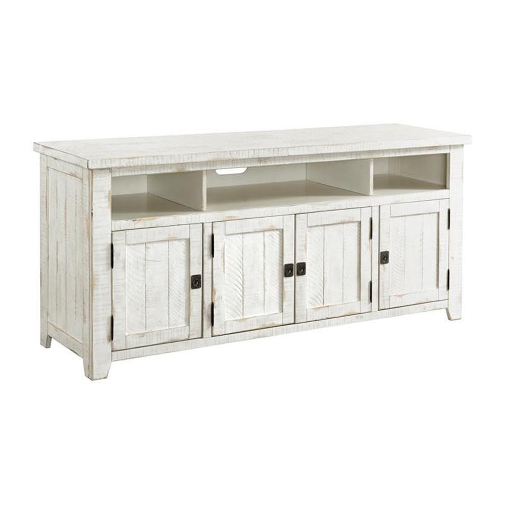 Coffee Plantation 65" Solid Wood TV Stand Espresso - Martin Svensson Home