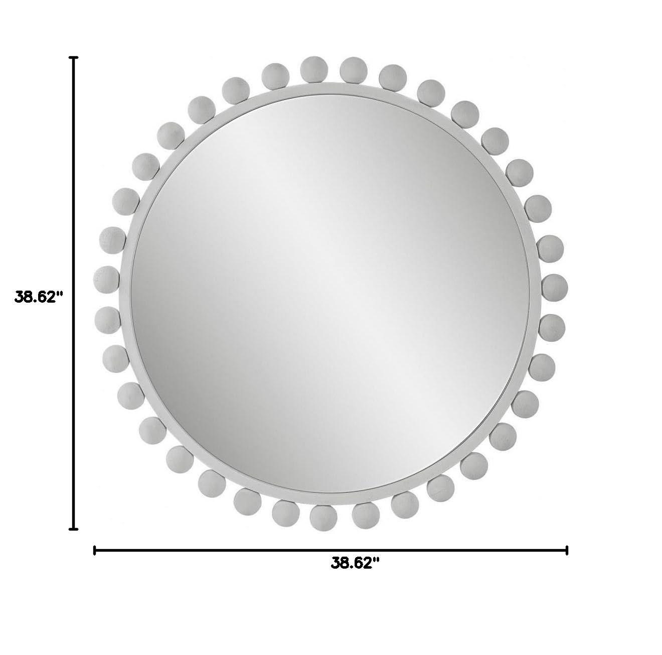 Megs Mirror - White