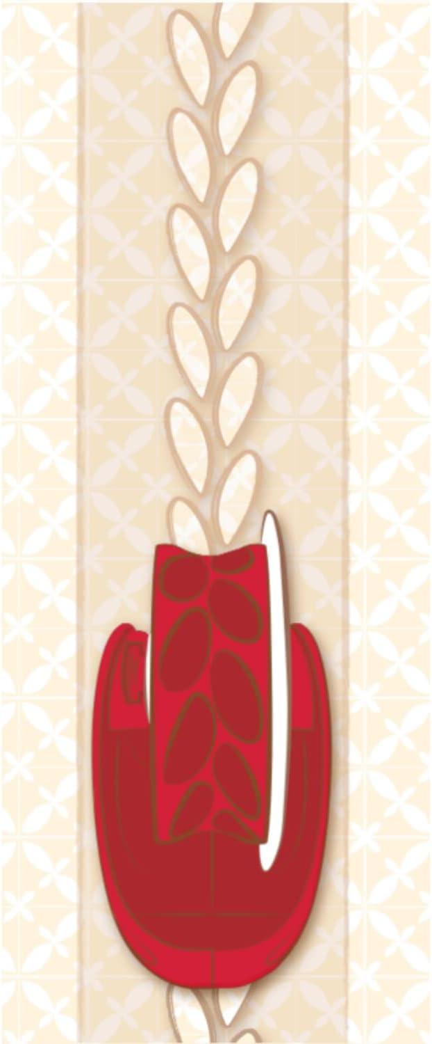 Talisman Designs Pastry Wheels Pie Crust Decorator & Cutter Set, Red