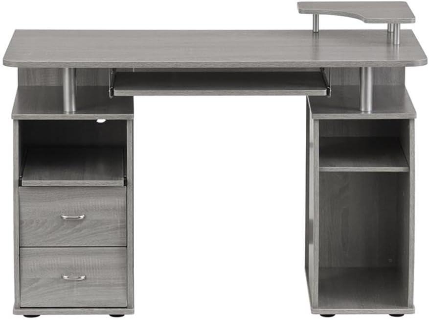 Hokku Designs Techni Mobili Complete Computer Workstation Desk With Storage