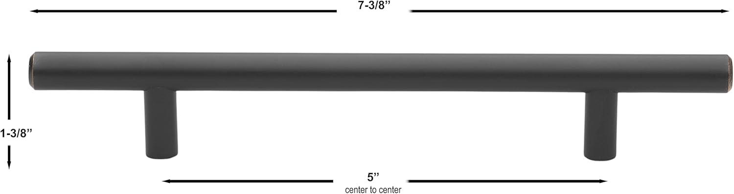 Roman 5-1/16" Center to Center Modern Bar Pull