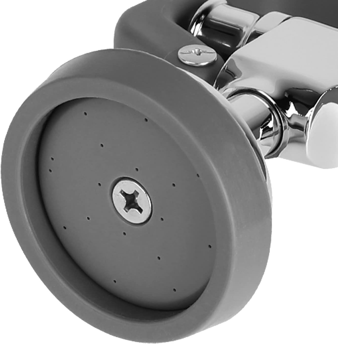 KWODE Pre-rinse Spray Valve Head for All Commercial Kitchen Sink Faucet, High Pressure Dish Sprayer Nozzle with Hand Grip Assembly Replacement Kit for Restaurant Industrial Faucets Black