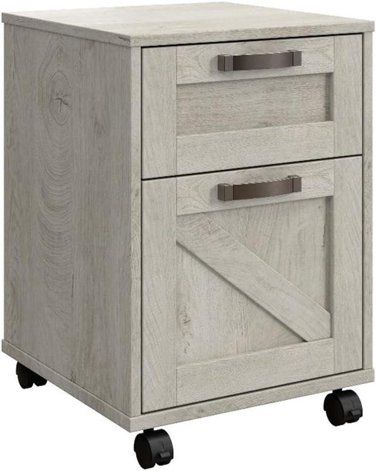 Cowden 16"W 2 -Drawer Mobile Vertical Filing Cabinet