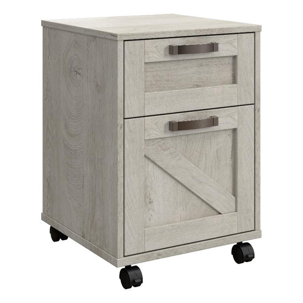 Cowden 16"W 2 -Drawer Mobile Vertical Filing Cabinet