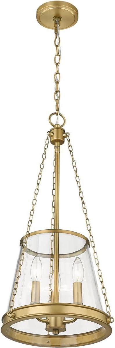 Z-Lite Prescott 3 - Light Pendant in  Rubbed Brass