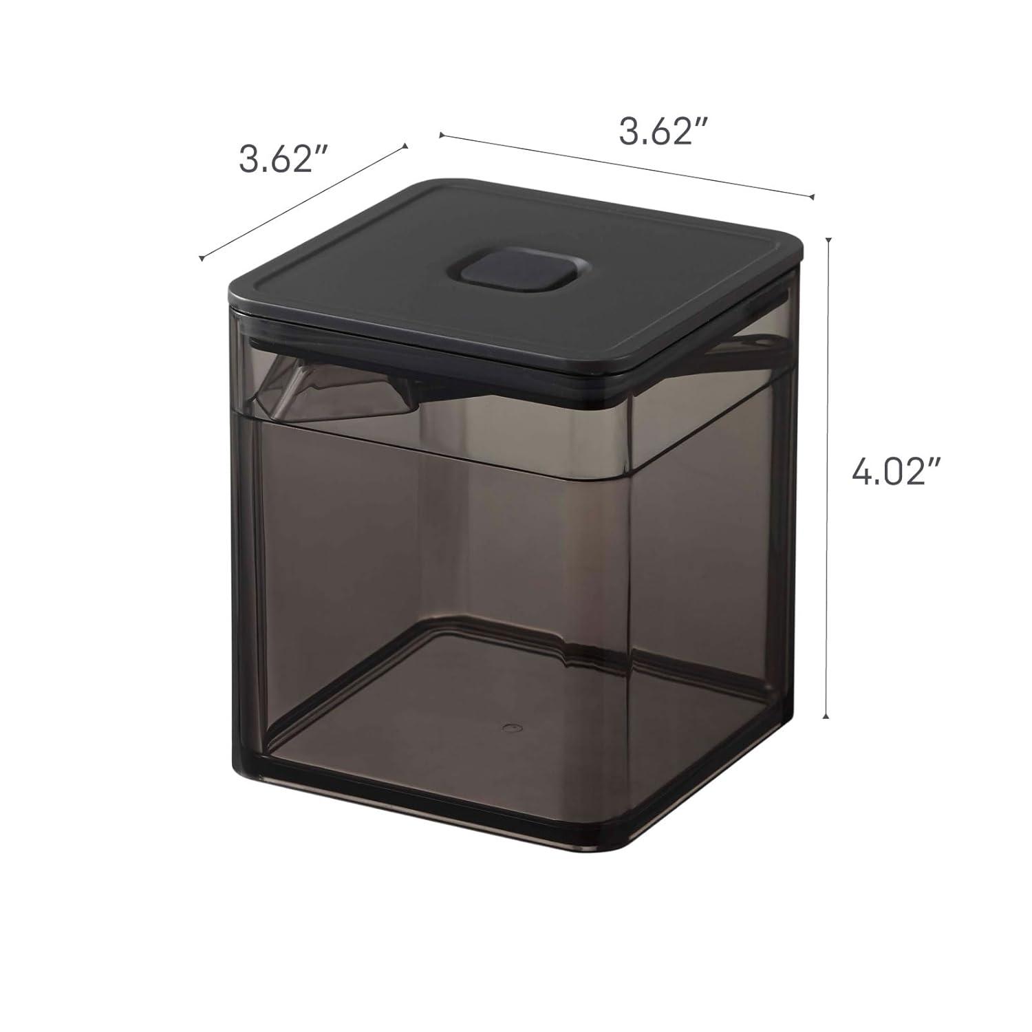 Yamazaki Home Tower Yamazaki Home Airtight Food Storage Container, Tea Leaf, Candy, Coffee, or Condiment Canister