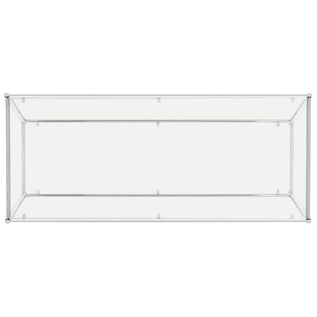 Zola Coffee Table - Chrome - Safavieh