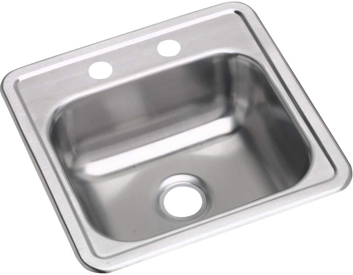 Elkay D115162 Dayton 15" L x 15" W Drop-In Bar Sink