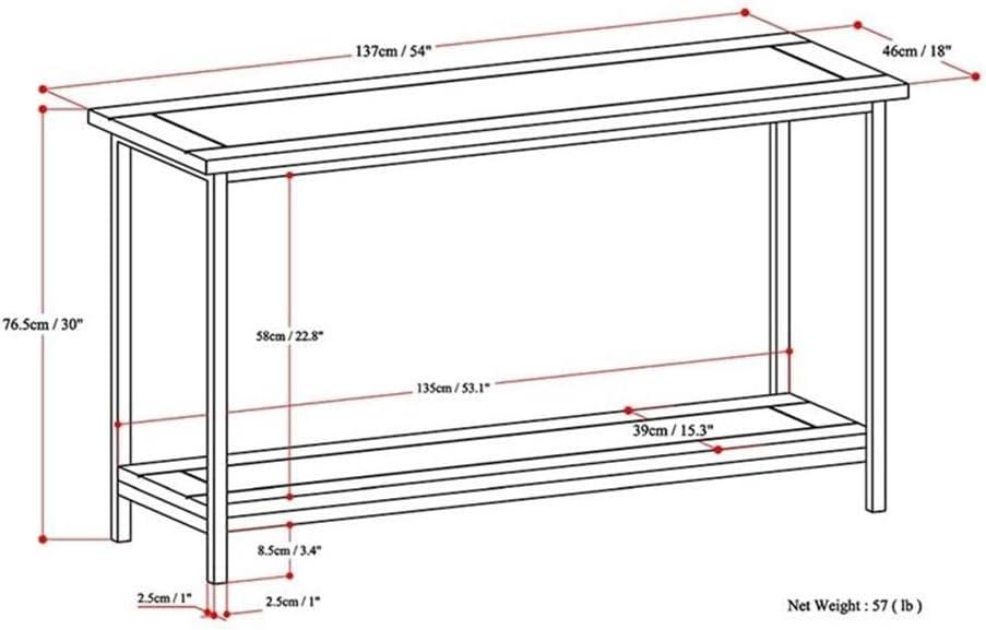 Martines 54'' Console Table