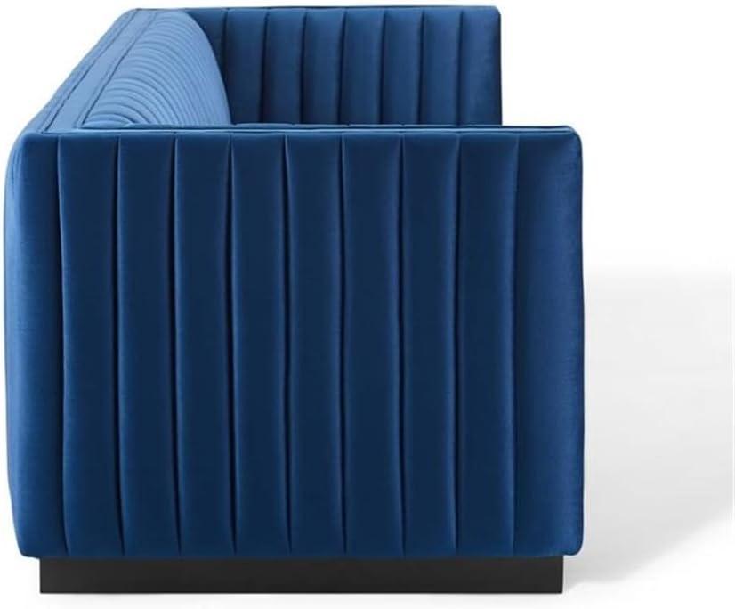 Modway Modway Conjure Channel Tufted Velvet Sofa