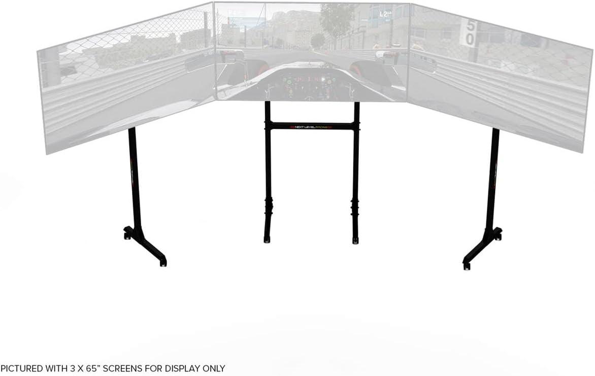 Next Level Racing Free Standing Triple Monitor Stand - Video Game Hardware Accessories - NLRA010