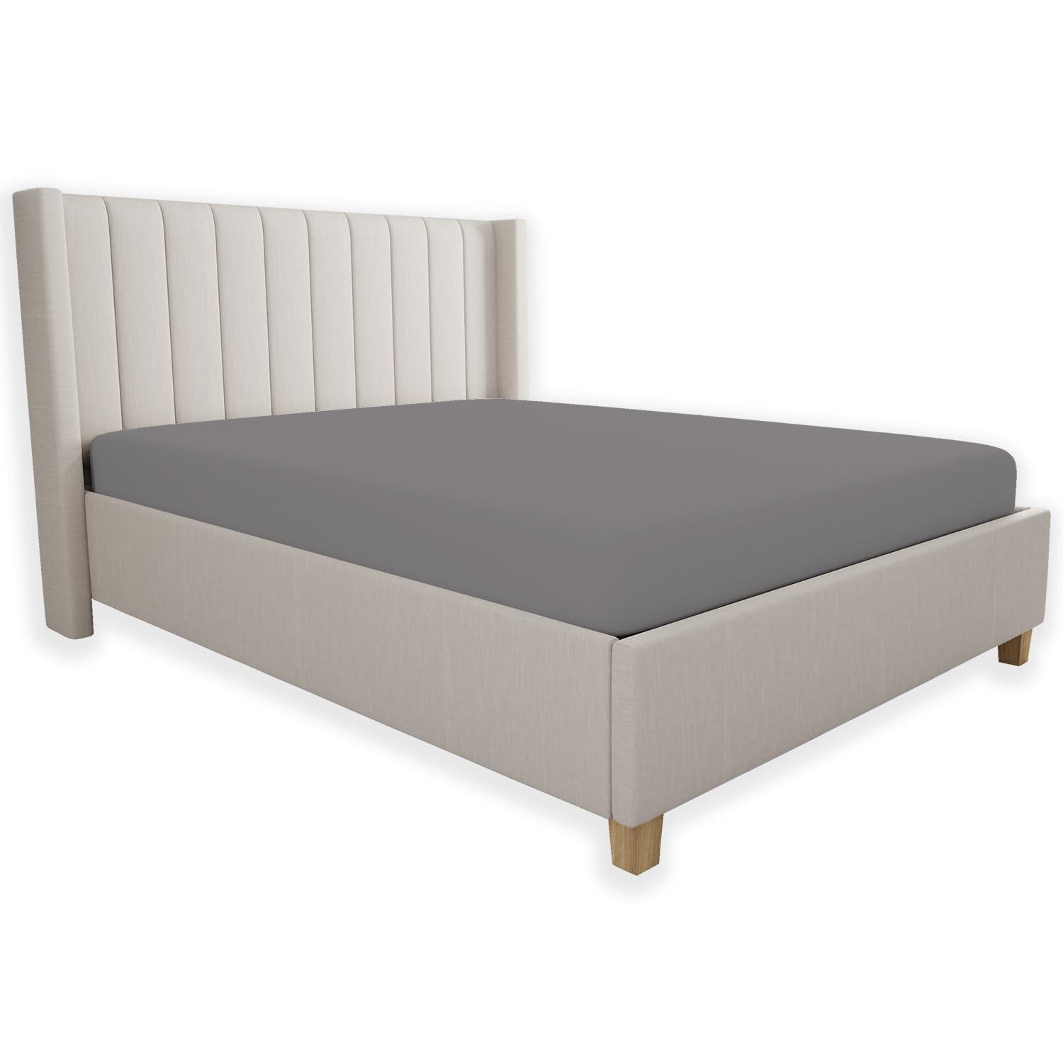 Color Sense 100% Cotton Ultra-Light Fitted Sheet