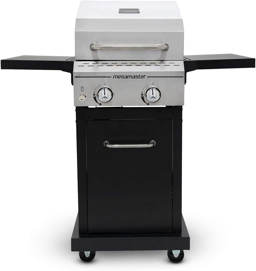 Megamaster 2 - Burner Freestanding Liquid Propane Gas Grill