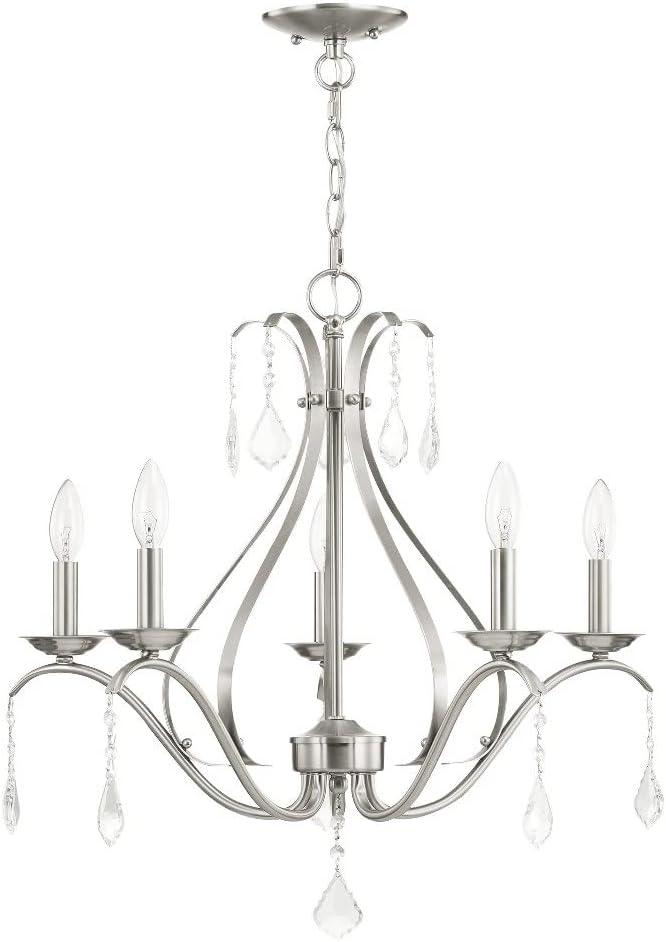 Livex Lighting Caterina 5 - Light Chandelier in  Antique White