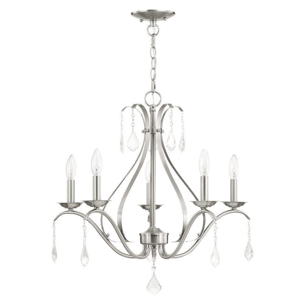 Livex Lighting Caterina 5 - Light Chandelier in  Antique White