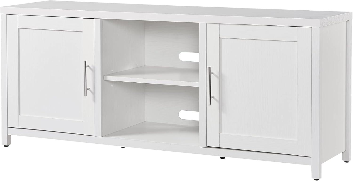 Evelyn&Zoe Strahm Rectangular TV Stand for TV's up to 65", White