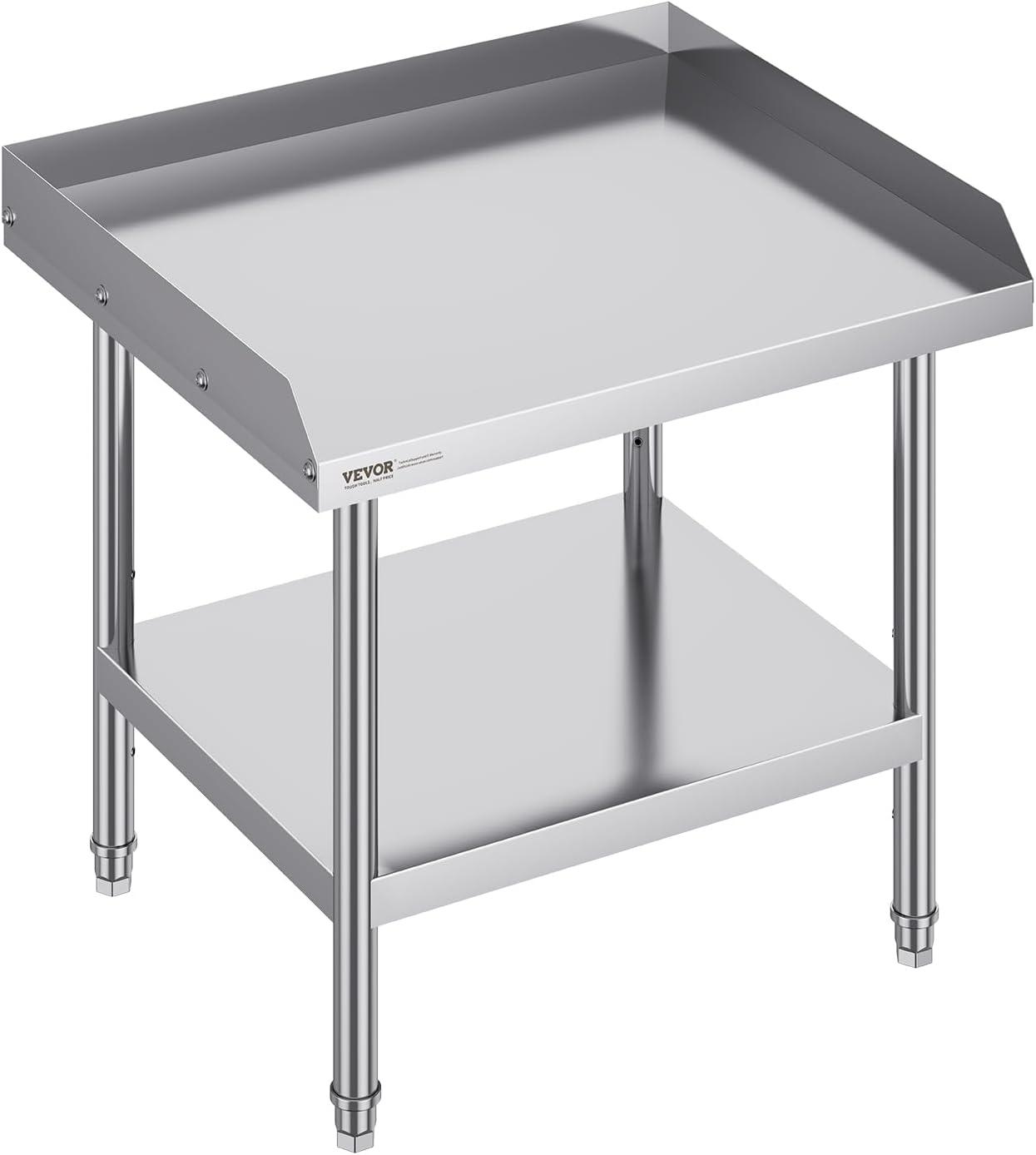 VEVOR VEVOR Stainless Steel 24'' H Work Table