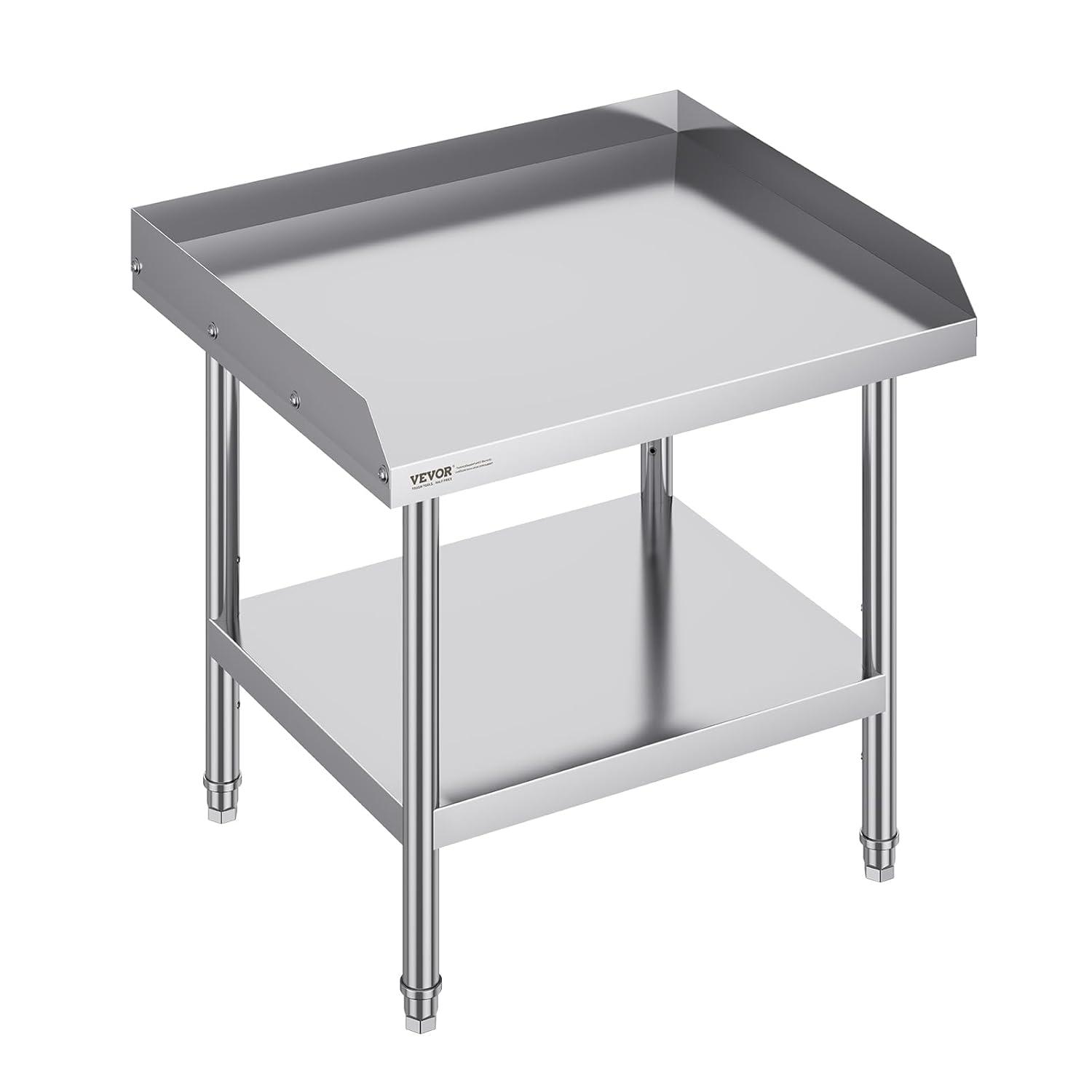 VEVOR VEVOR Stainless Steel 24'' H Work Table