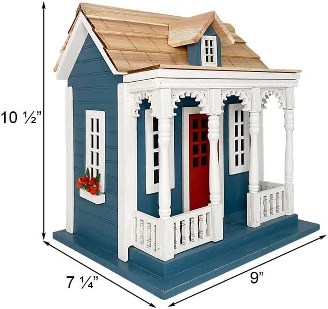 Home Bazaar Classic Series Bristol Cottage 11.75 in x 10.5 in x 9 in Birdhouse