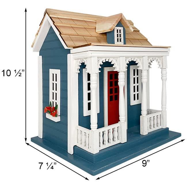 Home Bazaar Classic Series Bristol Cottage 11.75 in x 10.5 in x 9 in Birdhouse