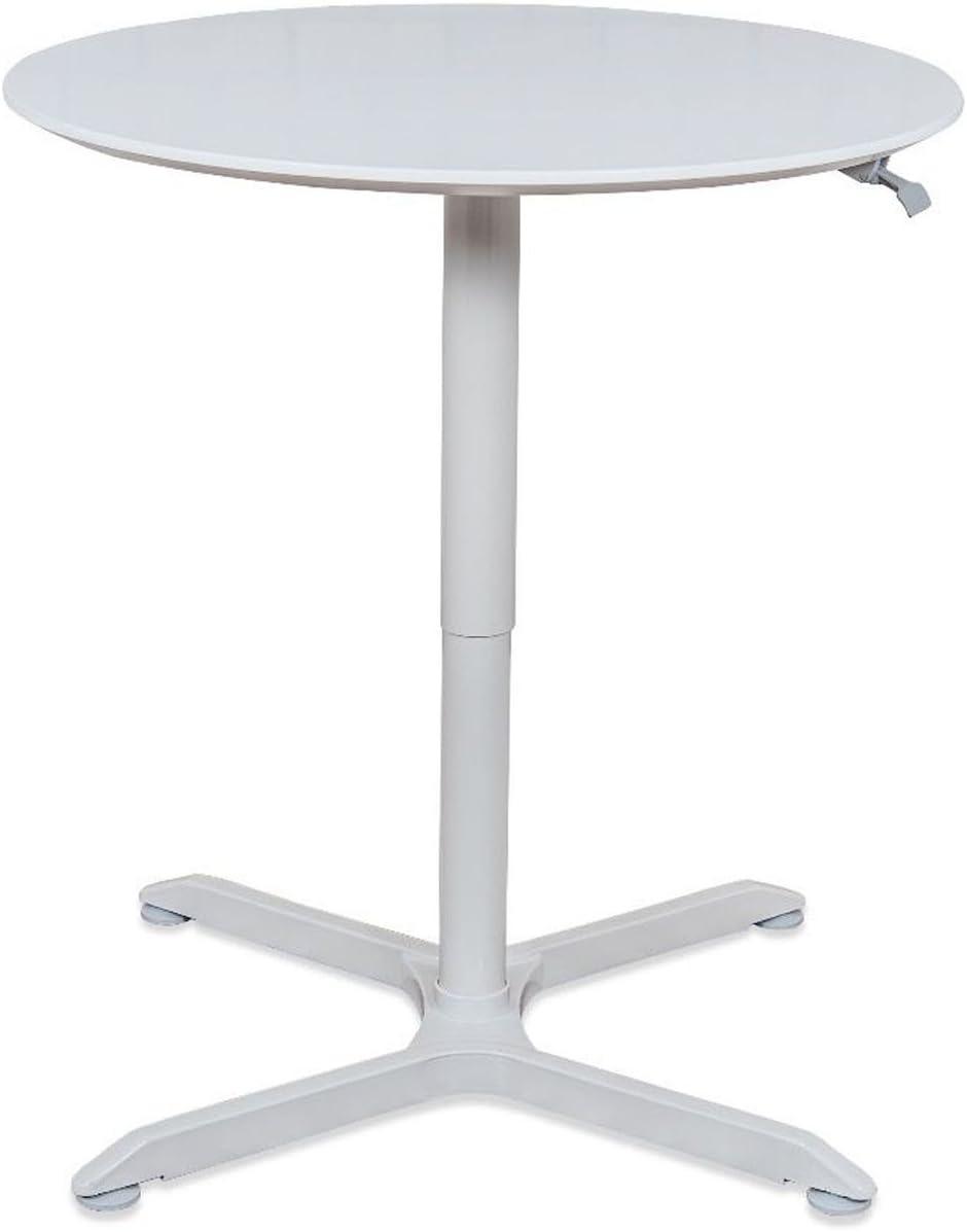 Mobile 28" L Round Breakroom Table