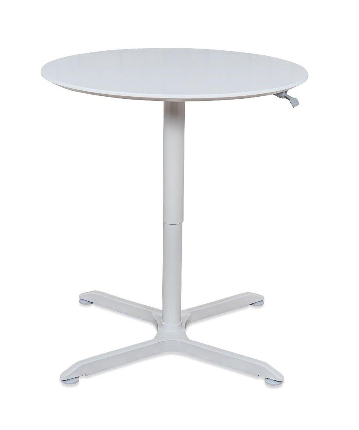 Mobile 28" L Round Breakroom Table