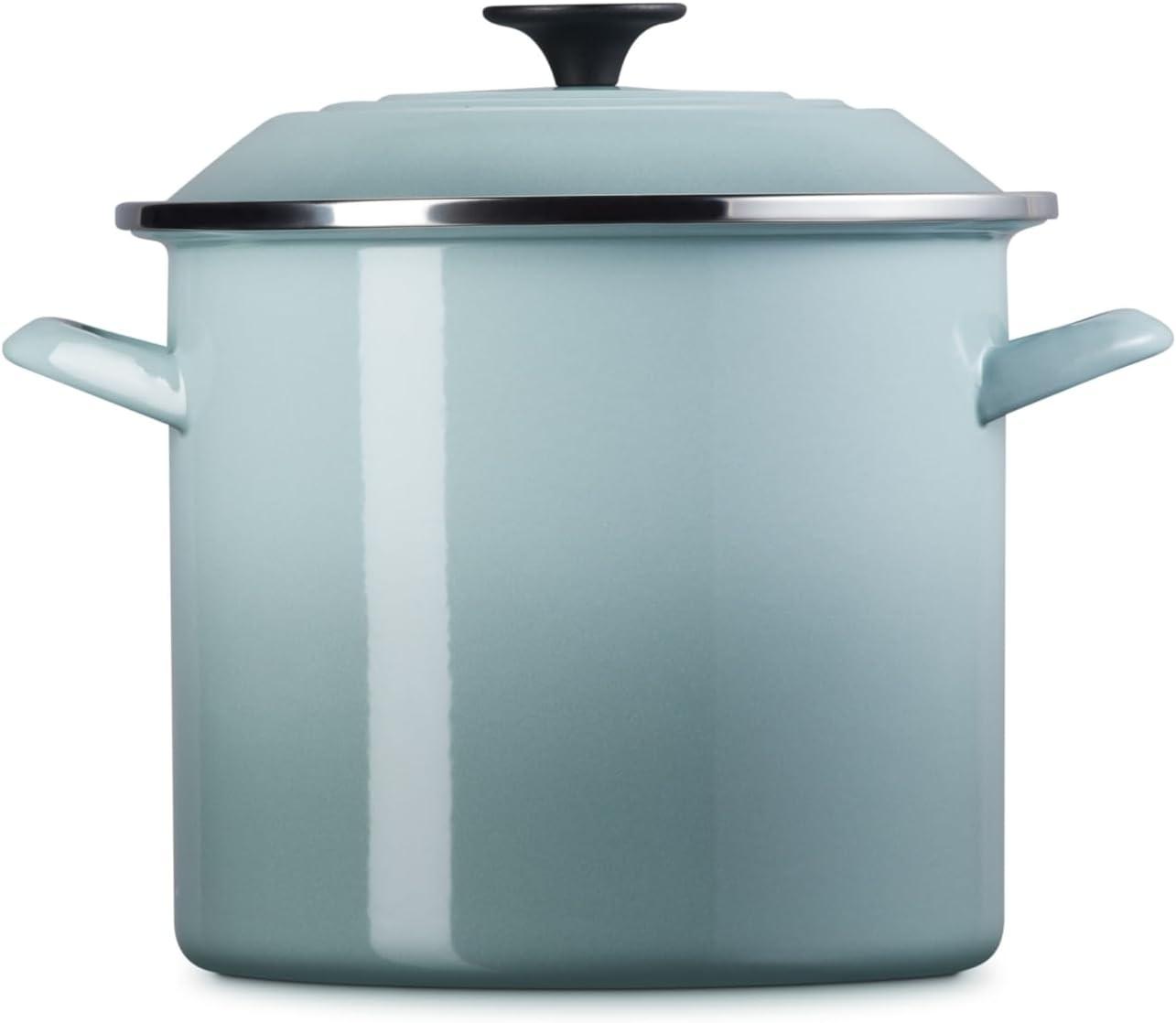 Le Creuset ® Sea Salt 8-Qt. Enameled Stockpot