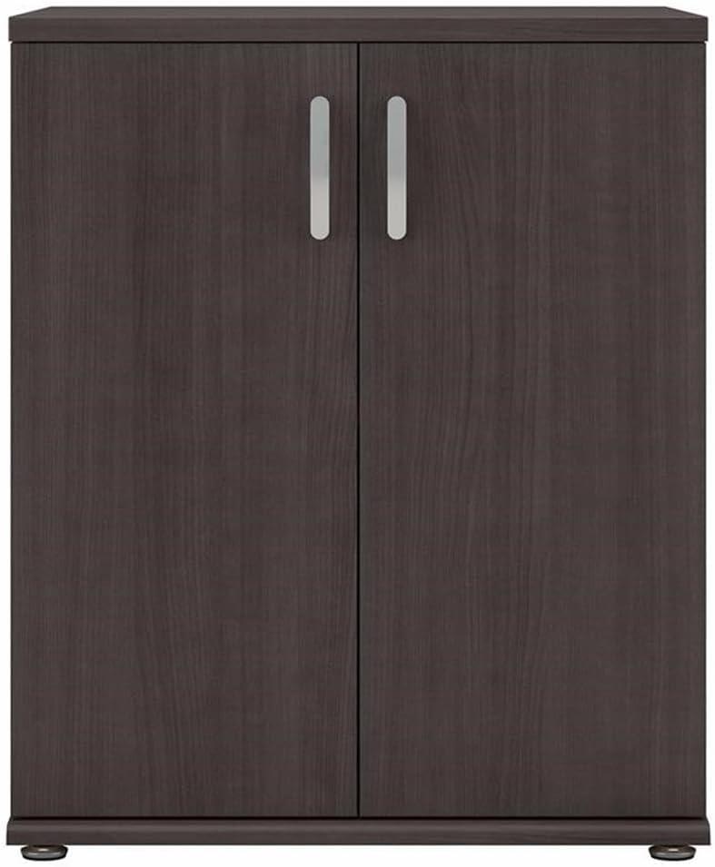 Bush Business Furniture Universal Laundry Room Storage Cabinet with Doors and Shelves