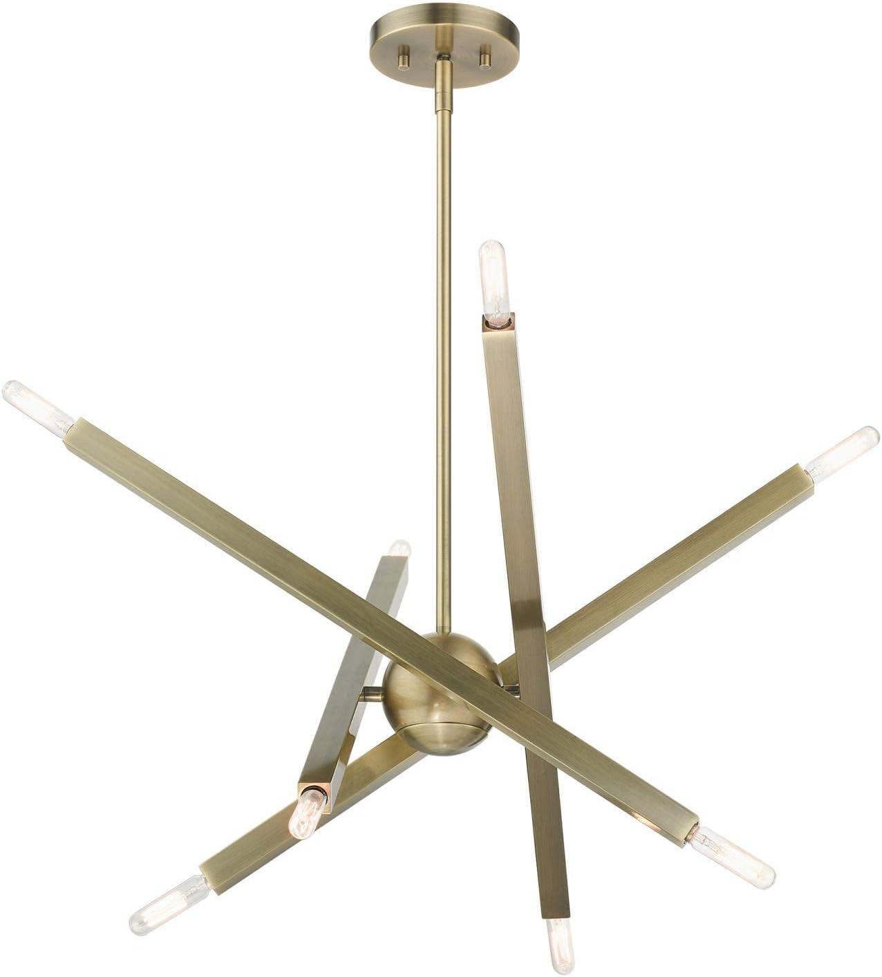 Mercury Row® Lydia 8 - Light Dimmable Modern Linear Chandelier