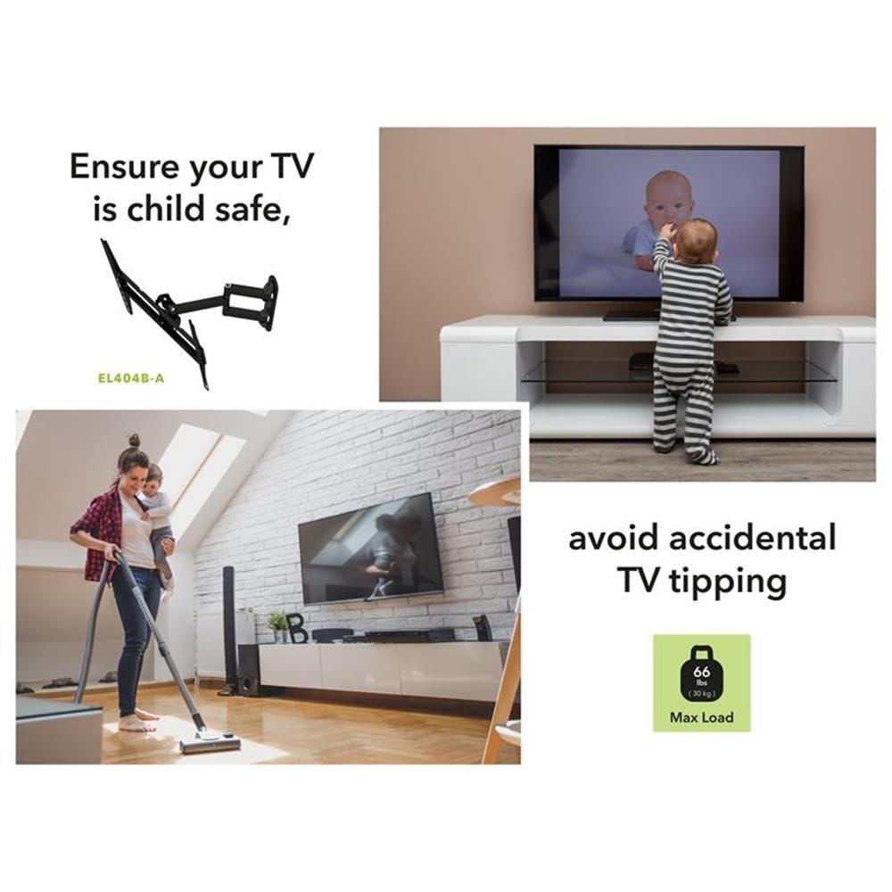 Pan, Swivel, Tilt and Extend Wall-Mount for 32 - 55 in. TVs