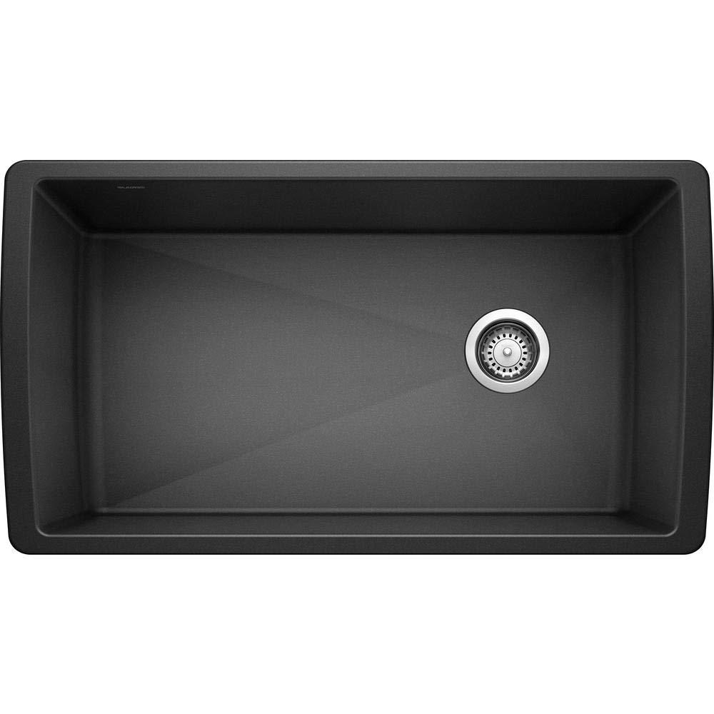 Diamond SILGRANIT 33.5" L x 18.5" W Super Single Undermount Kitchen Sink