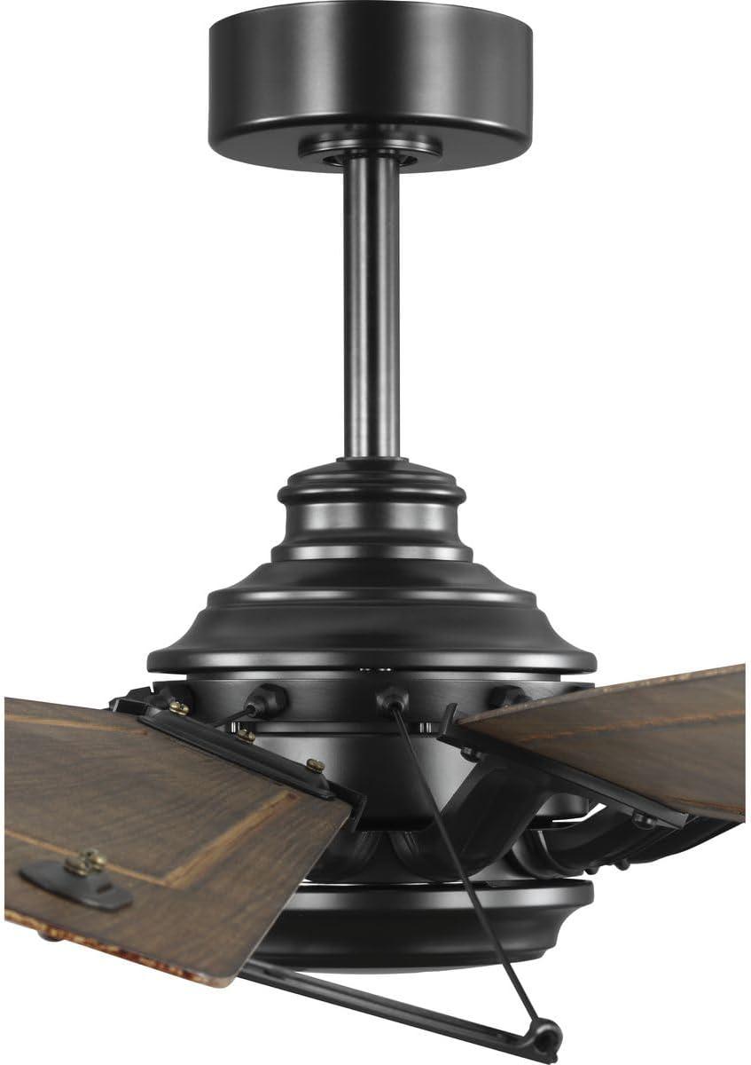 Progress Lighting - Springer II - 12 Blade Ceiling Fan In Farmhouse Style-16.26