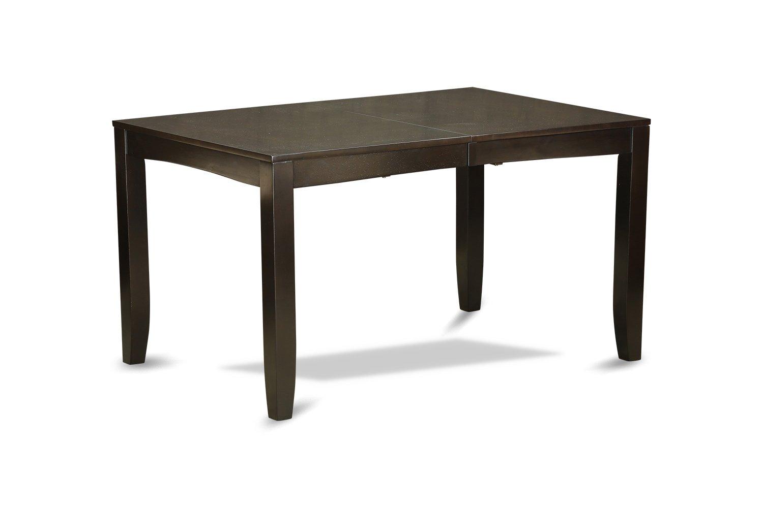 LYAN6-CAP-LC 6-Pc Kitchen Table with bench-Dining Table and 4 Dining Chairs and Bench